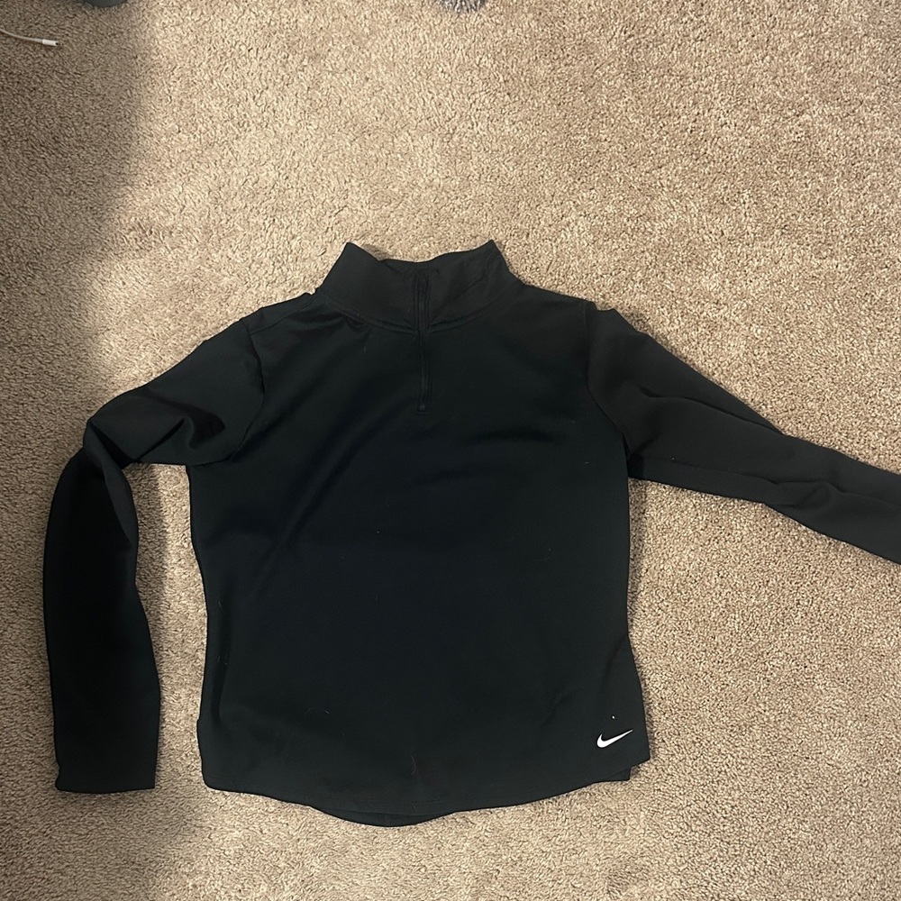 Nike Black Quarter-Zip Pullover